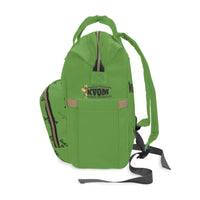 God Got Me KVOM Diaper Backpack, Green