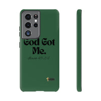 God Got Me KVOM Tough Case, Black Print