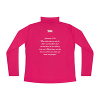 Christ The King Ladies Zip-Neck Pullover