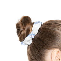 Don't Give Up On God Women's Hair Scrunchie, White