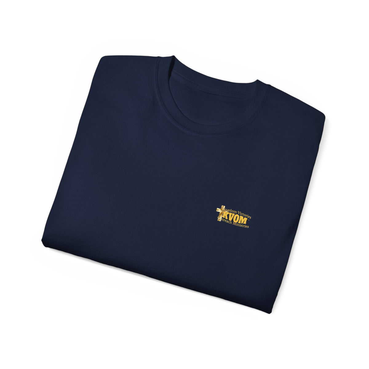 KVOM Yellow Gold Logo Basics Tee