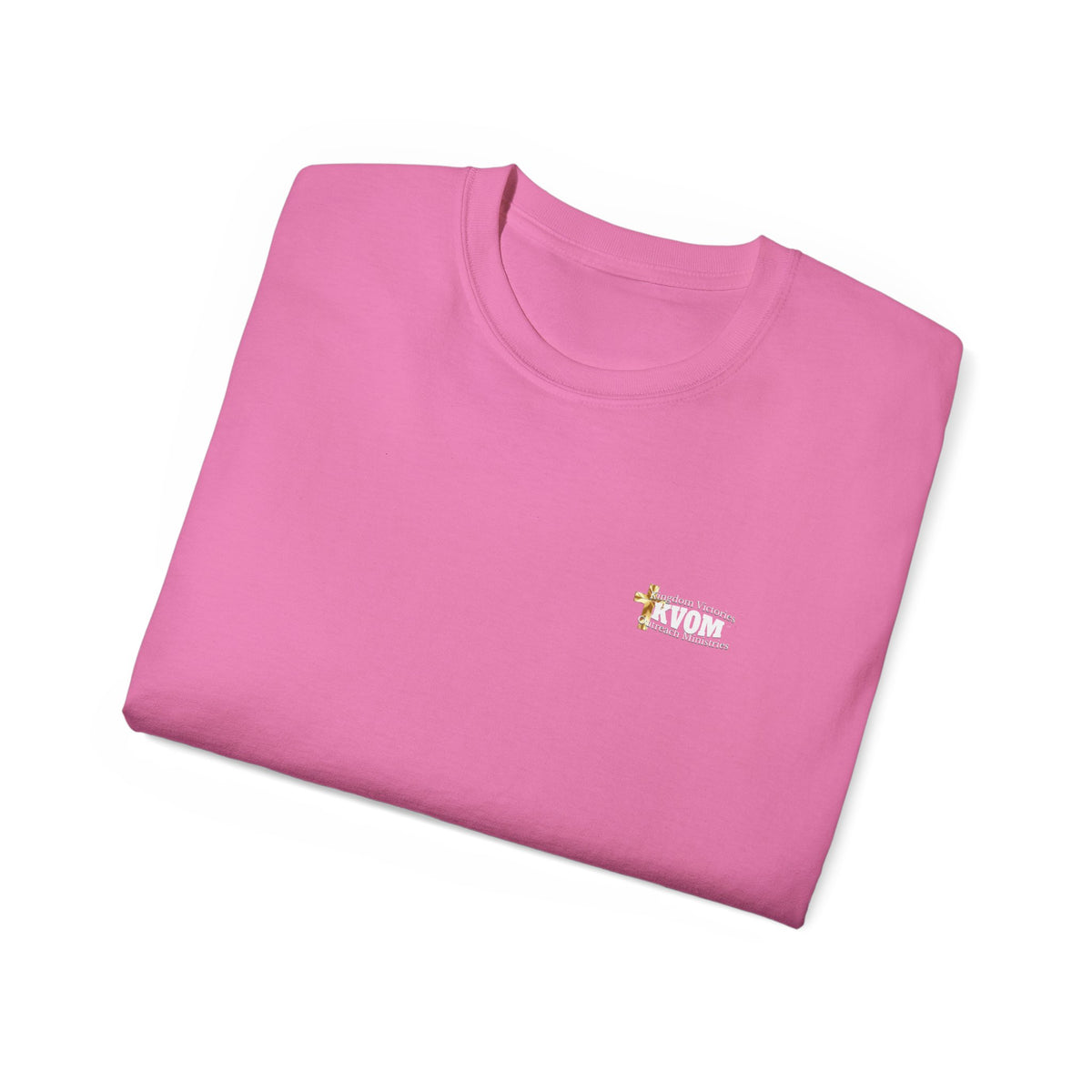 KVOM White Logo Essentials Tee