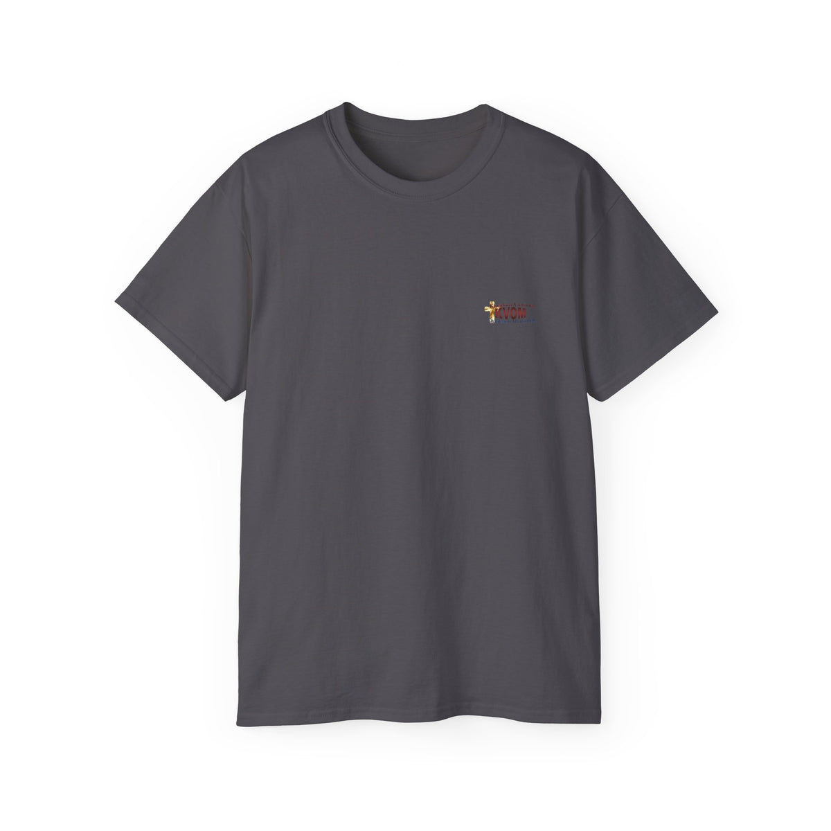 KVOM Maroon Logo Basics Tee