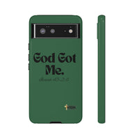 God Got Me KVOM Tough Case, Black Print