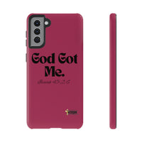 God Got Me KVOM Tough Case, Black Print