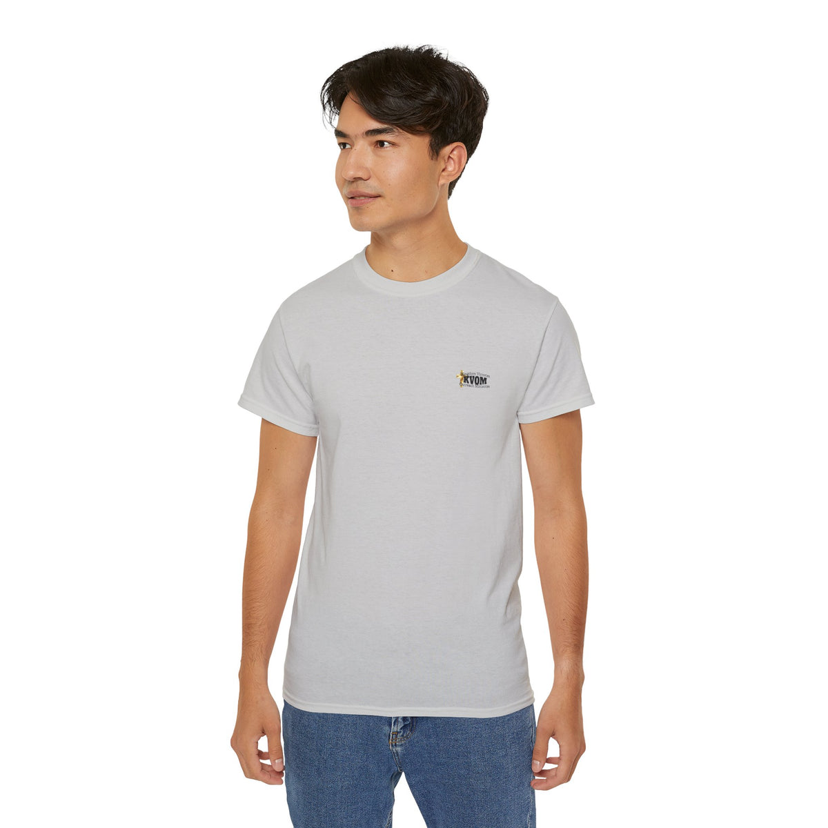 KVOM Black Logo Essentials Tee