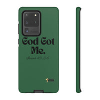 God Got Me KVOM Tough Case, Black Print