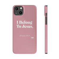 I Belong To Jesus Slim Phone Cases