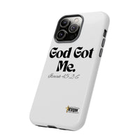 God Got Me KVOM Tough Case, Black Print