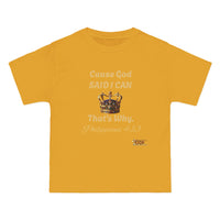 Cause God Said I Can Relaxed Short-Sleeve T-Shirt