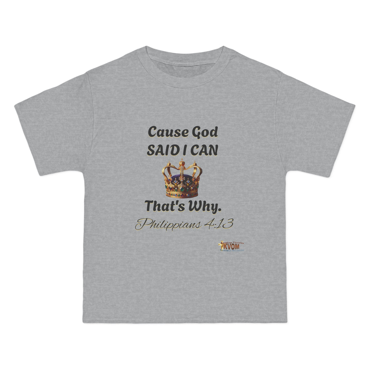 Cause God Said I Can Relaxed Fit Short-Sleeve T-Shirt