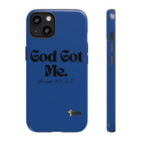 God Got Me KVOM Tough Case, Black Print