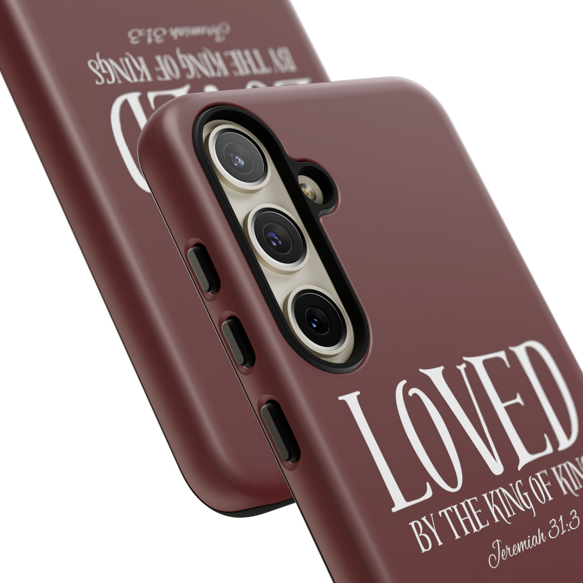 LOVED By The King of Kings Tough Phone Cases