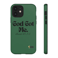 God Got Me KVOM Tough Case, Black Print