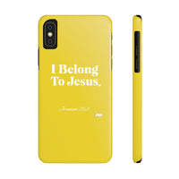 I Belong To Jesus Slim Phone Cases