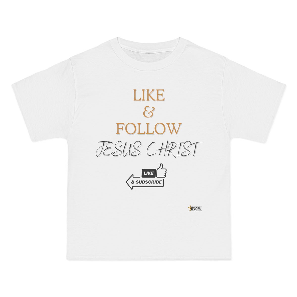 Like & Follow Jesus Relaxed Fit T-Shirt