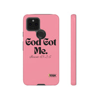 God Got Me KVOM Tough Case, Black Print