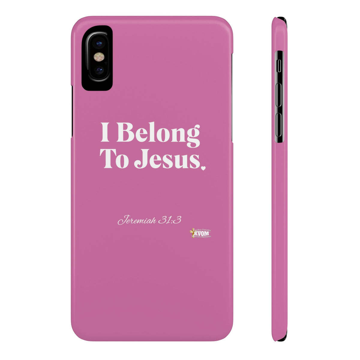 I Belong To Jesus Slim Phone Cases