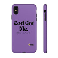 God Got Me KVOM Tough Case, Black Print