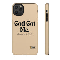 God Got Me KVOM Tough Case, Black Print