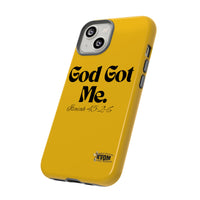 God Got Me KVOM Tough Case, Black Print