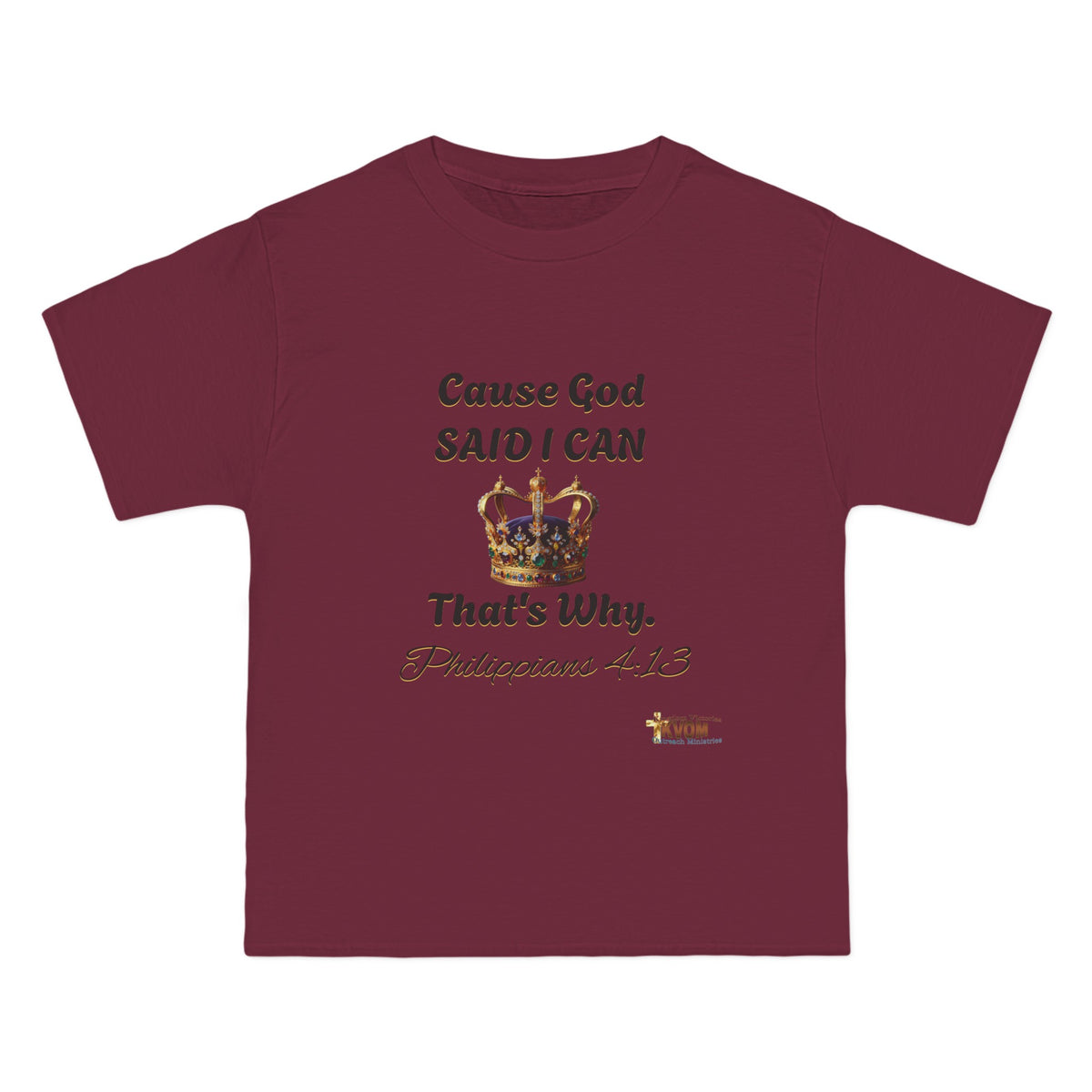 Cause God Said I Can Relaxed Fit Short-Sleeve T-Shirt