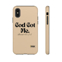 God Got Me KVOM Tough Case, Black Print