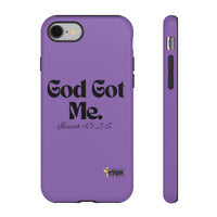 God Got Me KVOM Tough Case, Black Print