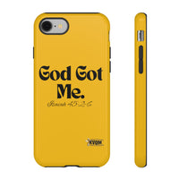 God Got Me KVOM Tough Case, Black Print