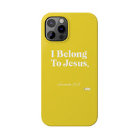 I Belong To Jesus Slim Phone Cases