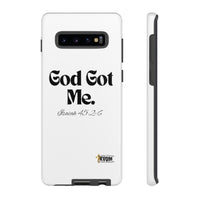 God Got Me KVOM Tough Case, Black Print