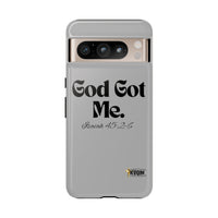 God Got Me KVOM Tough Case, Black Print