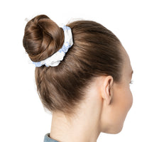 Don't Give Up On God Women's Hair Scrunchie, White