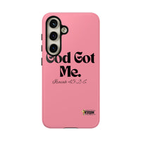 God Got Me KVOM Tough Case, Black Print