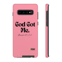 God Got Me KVOM Tough Case, Black Print