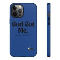 God Got Me KVOM Tough Case, Black Print