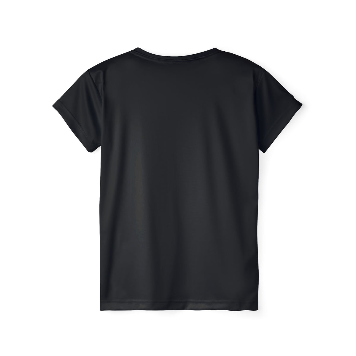 Don't Give Up On God Women's Jersey Tee, Black