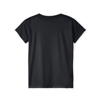 Don't Give Up On God Women's Jersey Tee, Black