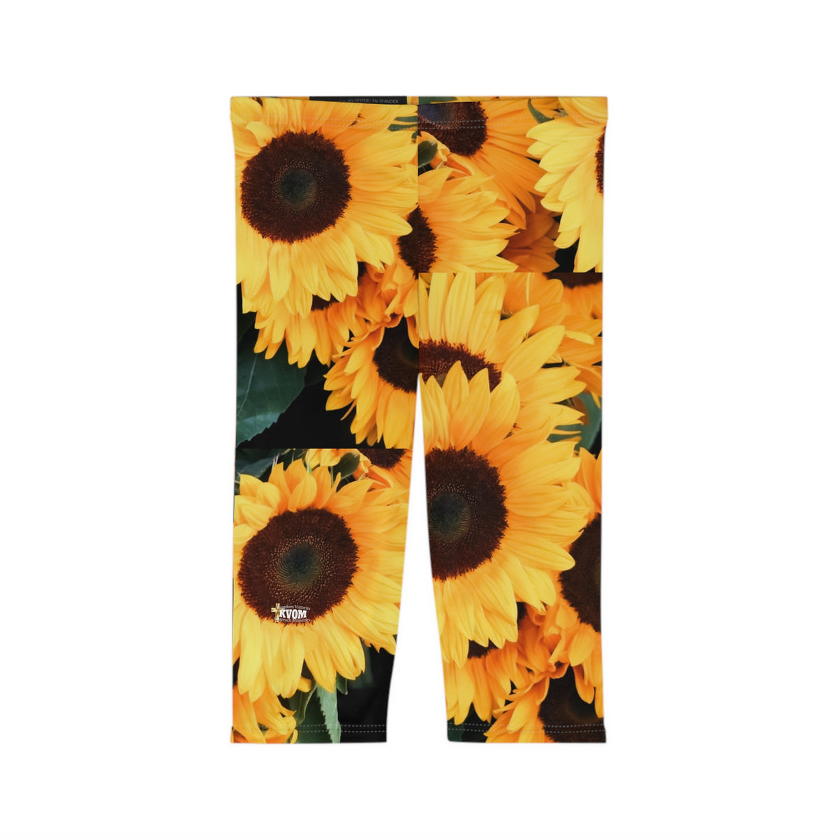 Loving Myself & Jesus Sunflowers Women’s Mid-Length Leggings