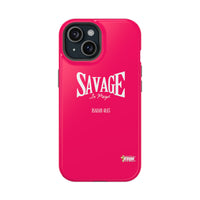 Savage in Prayer MagSafe Tough Cases, Siren Alarm Pink