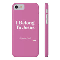 I Belong To Jesus Slim Phone Cases