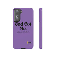 God Got Me KVOM Tough Case, Black Print