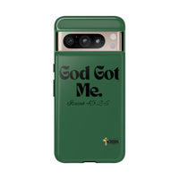 God Got Me KVOM Tough Case, Black Print