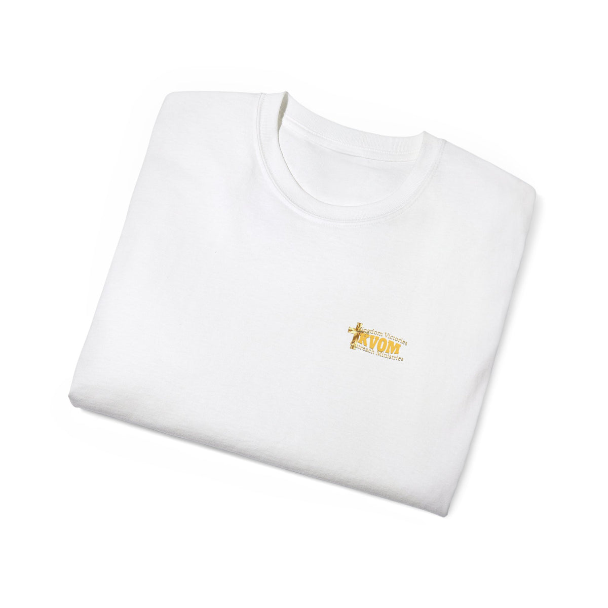 KVOM Yellow Gold Logo Essentials Tee