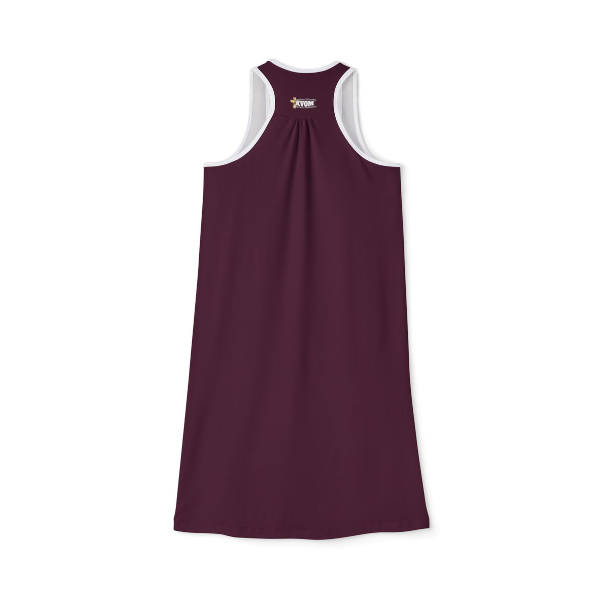 Savage In Prayer Women's Lengthy Dress, Maroon-KVOM