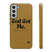 God Got Me KVOM Tough Case, Black Print