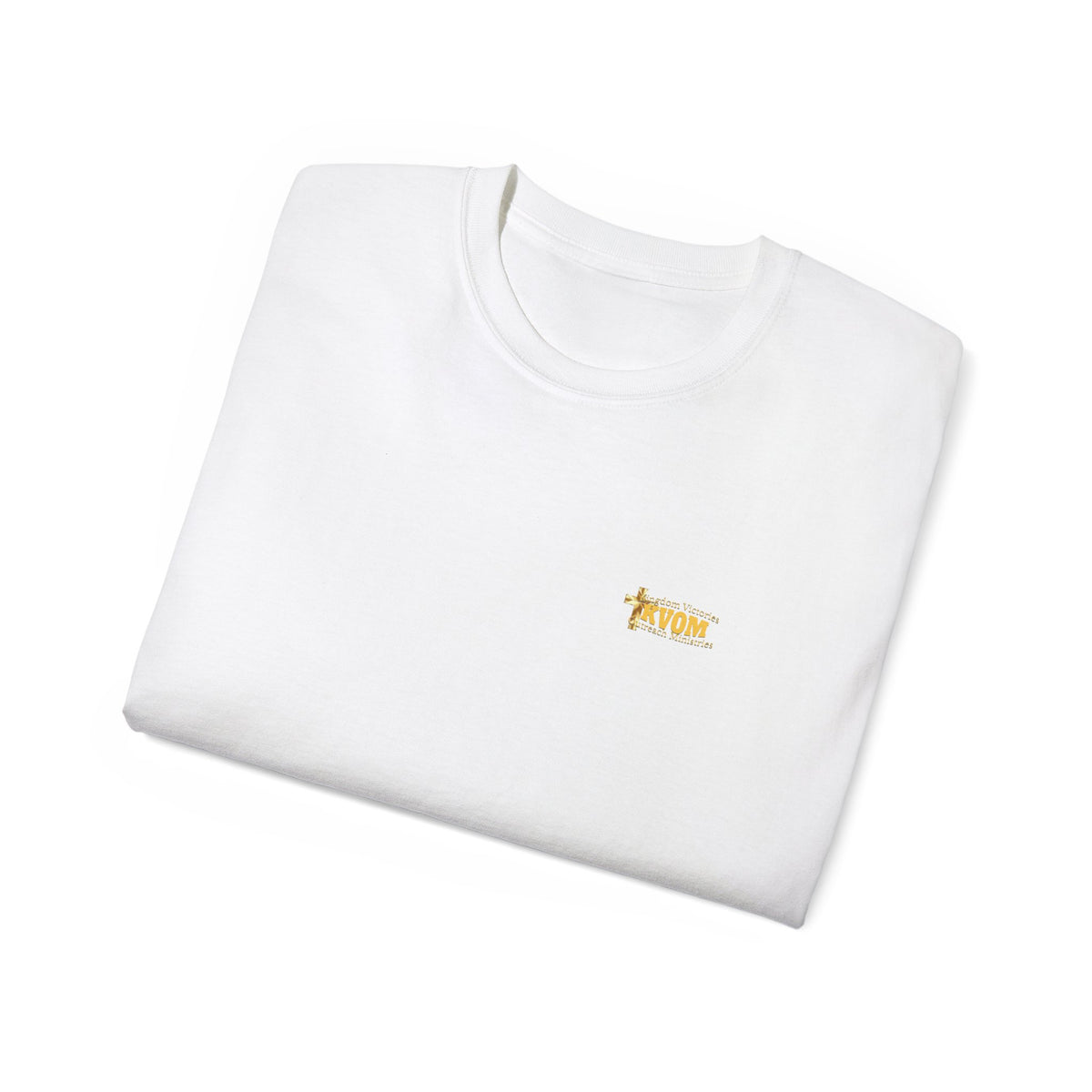 KVOM Yellow Gold Logo Basics Tee