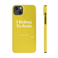 I Belong To Jesus Slim Phone Cases