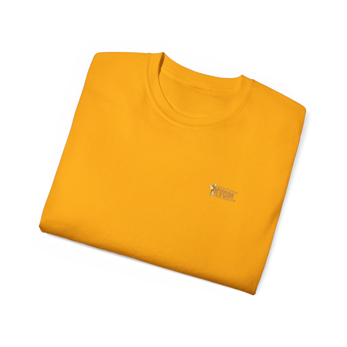 KVOM True Gold Logo Essentials Tee