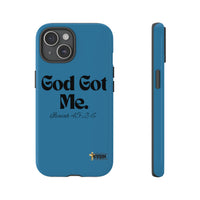 God Got Me KVOM Tough Case, Black Print